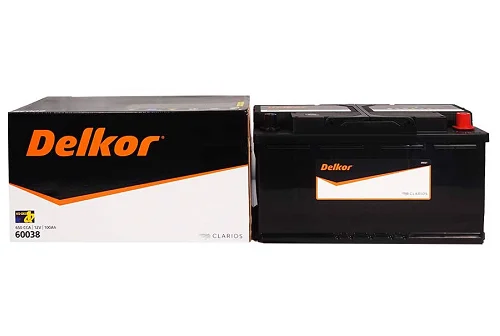 Ắc quy Delkor 12V 100AH 60044 (DIN100L)